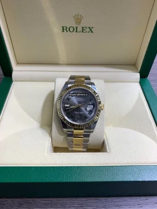 Top Fake Rolex Datejust 126333 Caliber 3235 Automatic Movement 41mm Steel Case Mens/unisex Watch - Image 2