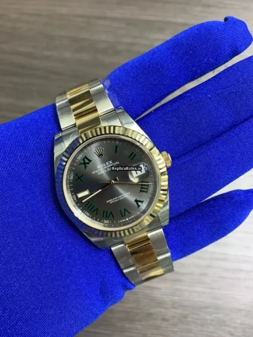 Top Fake Rolex Datejust 126333 Caliber 3235 Automatic Movement 41mm Steel Case Mens/unisex Watch - Image 4