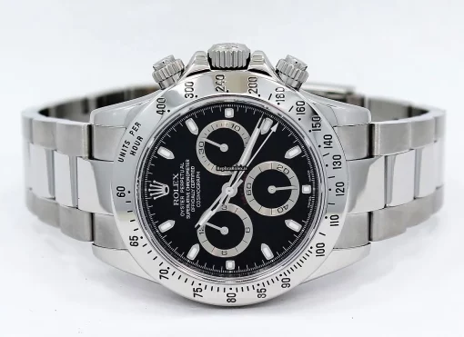 Discount Replica Rolex Daytona 116520 Caliber 4130 Automatic Movement 40mm Steel Case Mens/unisex Watch - Image 11
