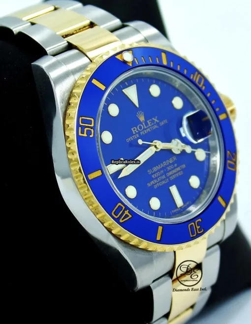 Incredible Replica Rolex Submariner Date 116613 Automatic Movement 40mm Gold/steel Case Watch - Image 4