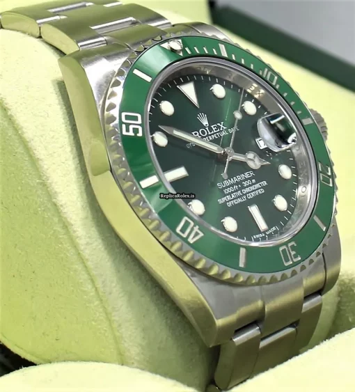 Amazing Replica Rolex Submariner Date 116610lv Caliber 3135 Automatic Movement 40mm Steel Case Mens/unisex Watch - Image 4