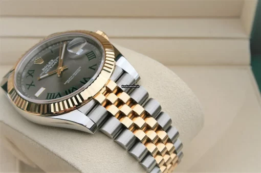 Appealing Fake Rolex Datejust 126333 Caliber 3235 Automatic Movement 41mm Gold/steel Case Mens/unisex Watch - Image 2