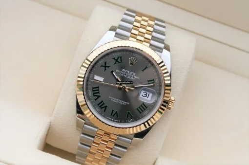 Appealing Fake Rolex Datejust 126333 Caliber 3235 Automatic Movement 41mm Gold/steel Case Mens/unisex Watch - Image 7