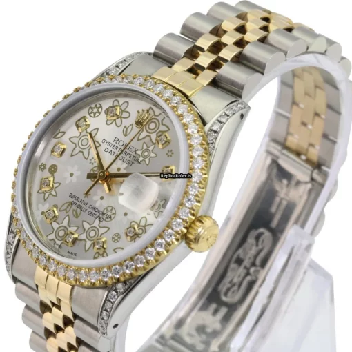 High-end Replica Rolex Datejust 16233 Caliber 3035 Automatic Movement 36mm Gold/steel Case Mens/unisex Watch