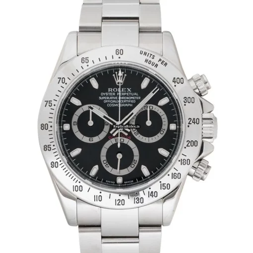 Fantastic Replica Rolex Daytona 116520 Automatic Movement 40mm Steel Case Mens/unisex Watch - Image 2