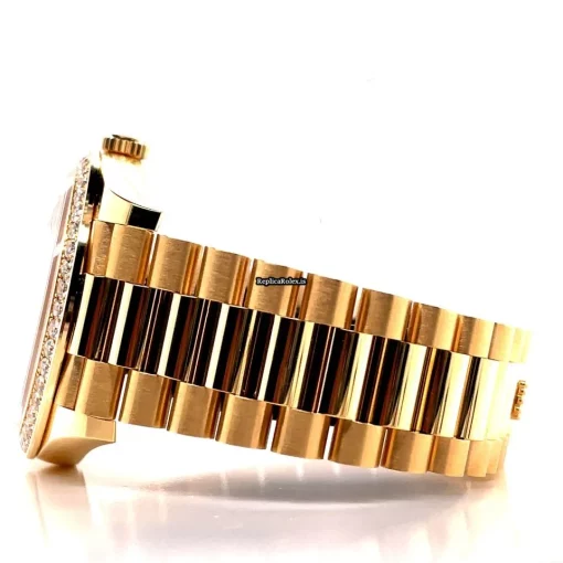 Quality Replica Rolex Day-date 40 228348rbr Caliber 3255 Automatic Movement 40x48mm Yellow Gold Case Mens/unisex Watch - Image 6