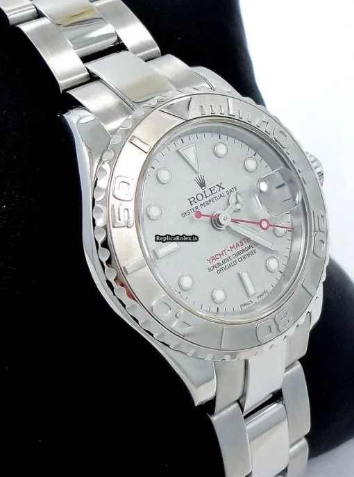 Fine Replica Rolex Yacht-master 169622 Automatic Movement 29mm Steel Case Womens Watch - Image 2