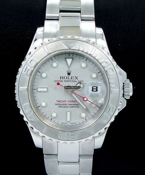 Fine Replica Rolex Yacht-master 169622 Automatic Movement 29mm Steel Case Womens Watch - Image 3