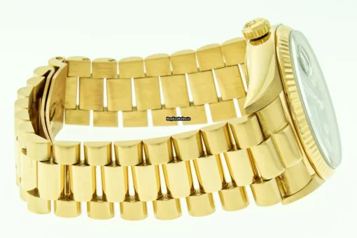 Wonderful Replica Rolex Day-date 36 18038 Caliber 3055 Automatic Movement 36mm Yellow Gold Case Mens/unisex Watch - Image 5