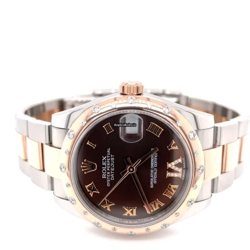 Ideal Replica Rolex Lady-datejust 178341 Caliber 2235 Automatic Movement 31mm Gold/steel Case Womens Watch - Image 2