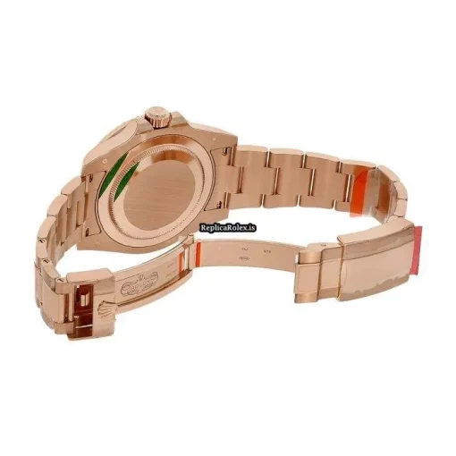 Mind-boggling Fake Rolex Gmt-master II 126755saru Automatic Movement 40mm Rose Gold Case Mens/unisex Watch - Image 4