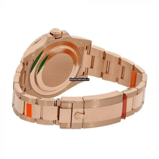 Mind-boggling Fake Rolex Gmt-master II 126755saru Automatic Movement 40mm Rose Gold Case Mens/unisex Watch - Image 5