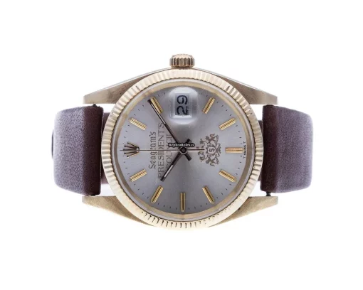 Pleasing Replica Rolex Oyster Perpetual Date 1503 Caliber 1570 Automatic Movement 34mm Yellow Gold Case Mens/unisex Watch - Image 4