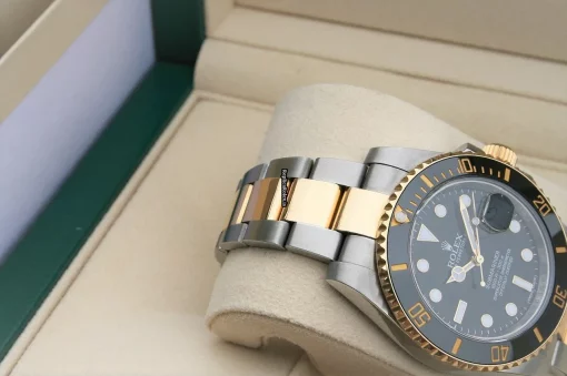 Best Replica Rolex Submariner Date 116613ln Caliber 3135 Automatic Movement 40mm Gold/steel Case Mens/unisex Watch - Image 3