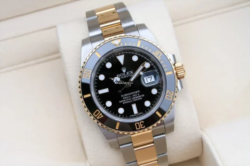 Best Replica Rolex Submariner Date 116613ln Caliber 3135 Automatic Movement 40mm Gold/steel Case Mens/unisex Watch - Image 5