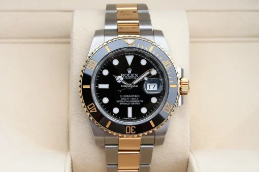 Best Replica Rolex Submariner Date 116613ln Caliber 3135 Automatic Movement 40mm Gold/steel Case Mens/unisex Watch - Image 6