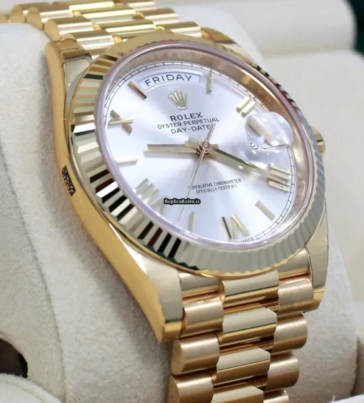 Fantastic Fakes Rolex Day-date 40 228238 Automatic Movement 40mm Yellow Gold Case Mens/unisex Watch