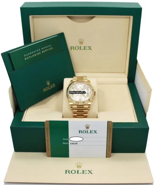 Fantastic Fakes Rolex Day-date 40 228238 Automatic Movement 40mm Yellow Gold Case Mens/unisex Watch - Image 16