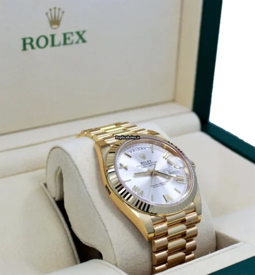 Fantastic Fakes Rolex Day-date 40 228238 Automatic Movement 40mm Yellow Gold Case Mens/unisex Watch - Image 2