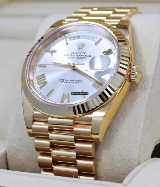 Fantastic Fakes Rolex Day-date 40 228238 Automatic Movement 40mm Yellow Gold Case Mens/unisex Watch - Image 6