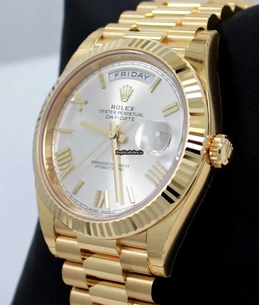 Fantastic Fakes Rolex Day-date 40 228238 Automatic Movement 40mm Yellow Gold Case Mens/unisex Watch - Image 8