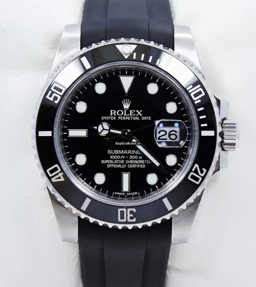 Incredible Fake Rolex Submariner Date 116610 Automatic Movement 40mm Steel Case Mens/unisex Watch - Image 2