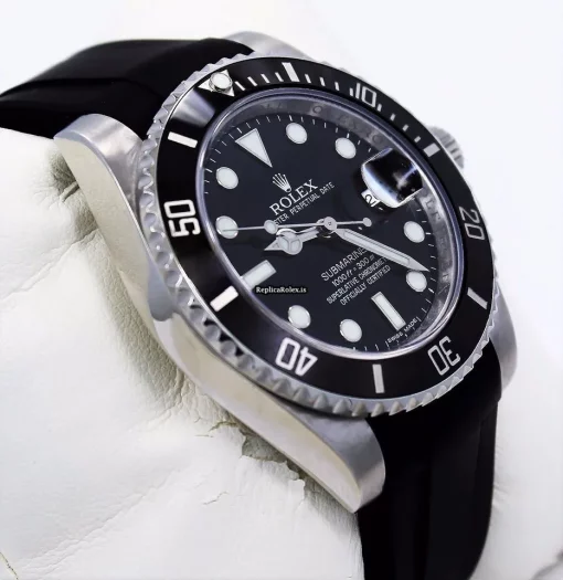 Incredible Fake Rolex Submariner Date 116610 Automatic Movement 40mm Steel Case Mens/unisex Watch - Image 3