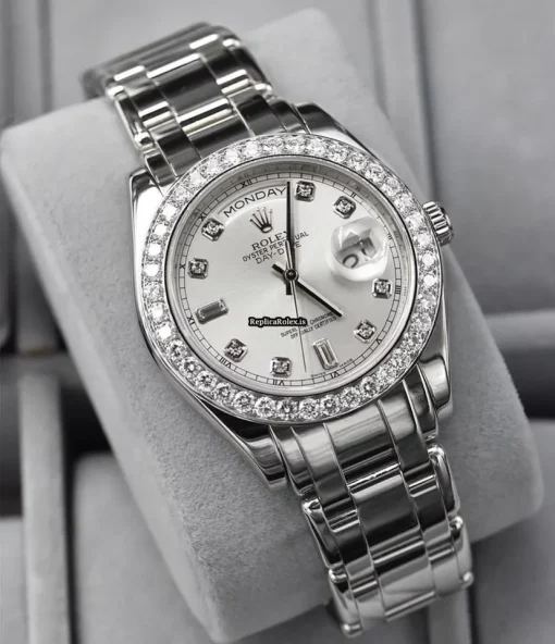 Discount Replica Rolex Day-date 18946 Automatic Movement 39mm Platinum Case Mens/unisex Watch