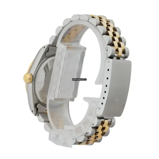 Attractive Replica Rolex Lady-datejust 68273 Caliber 2135 Automatic Movement 31mm Gold/steel Case Womens Watch - Image 3