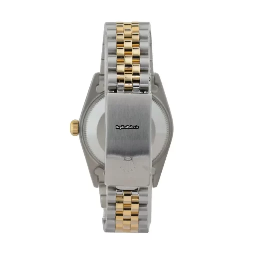 Attractive Replica Rolex Lady-datejust 68273 Caliber 2135 Automatic Movement 31mm Gold/steel Case Womens Watch - Image 4