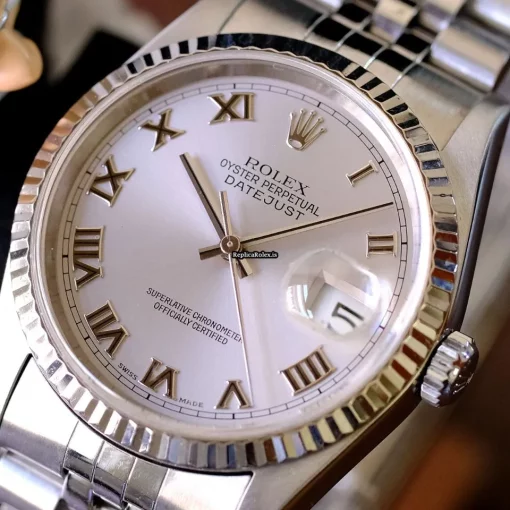 Mind-boggling Copy Rolex Datejust 16234 Caliber 3135 Automatic Movement 36mm Steel Case Mens/unisex Watch - Image 2