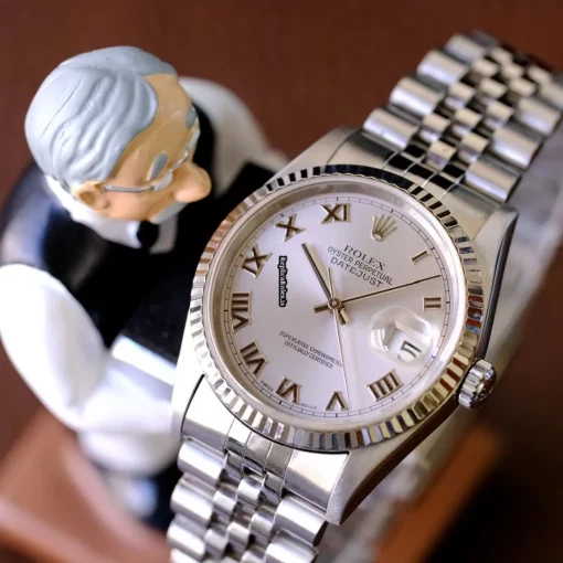 Mind-boggling Copy Rolex Datejust 16234 Caliber 3135 Automatic Movement 36mm Steel Case Mens/unisex Watch - Image 3