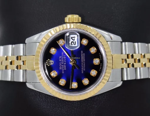 Great Replica Rolex Lady-datejust 69173 Automatic Movement 26x36mm Steel Case Watch - Image 9