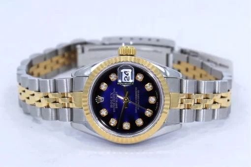Great Replica Rolex Lady-datejust 69173 Automatic Movement 26x36mm Steel Case Watch - Image 10