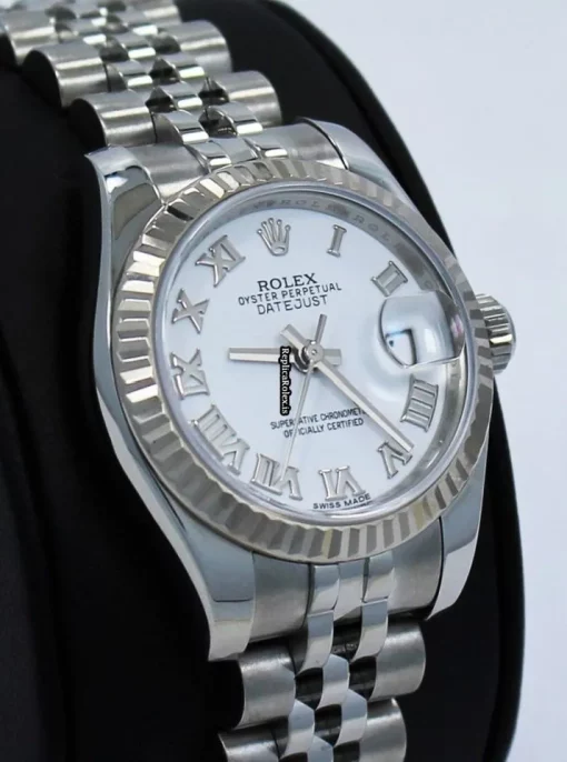 Popular Replica Rolex Lady-datejust 179174 Automatic Movement 26mm Steel Case Womens Watch - Image 2
