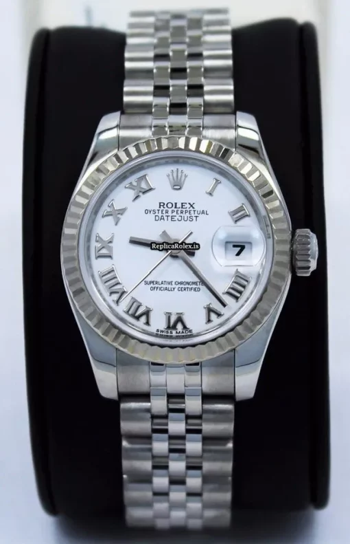 Popular Replica Rolex Lady-datejust 179174 Automatic Movement 26mm Steel Case Womens Watch - Image 3