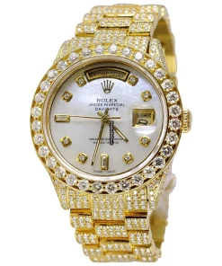 Fantastic Copy Rolex Day-date Self Winding Automatic 36mm Yellow Gold Case Mens/unisex Watch