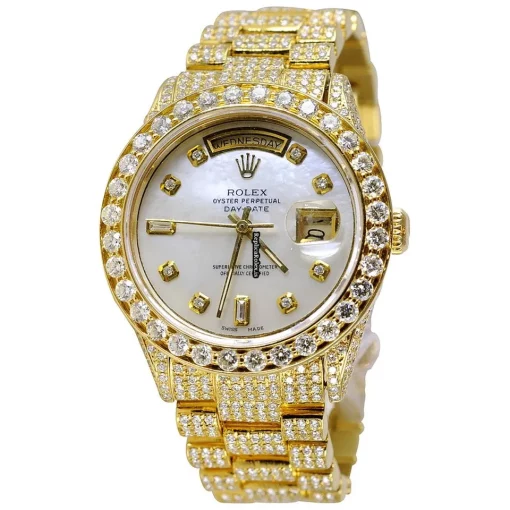 Fantastic Copy Rolex Day-date Self Winding Automatic 36mm Yellow Gold Case Mens/unisex Watch