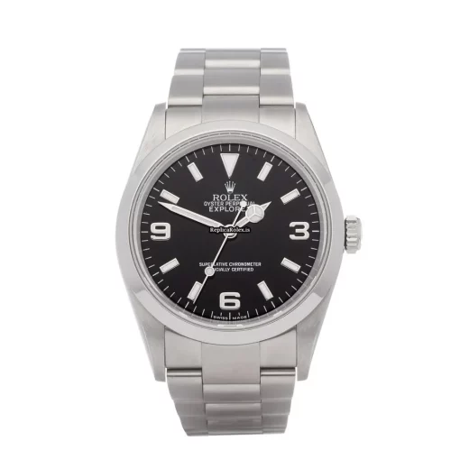 Fabulous Fake Rolex Explorer 114270 Caliber 3130 Automatic Movement 36mm Steel Case Mens/unisex Watch