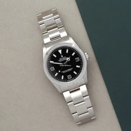 Fabulous Fake Rolex Explorer 114270 Caliber 3130 Automatic Movement 36mm Steel Case Mens/unisex Watch - Image 2