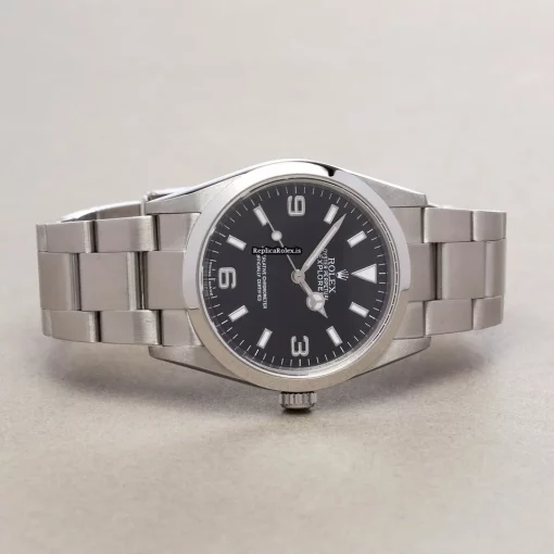 Fabulous Fake Rolex Explorer 114270 Caliber 3130 Automatic Movement 36mm Steel Case Mens/unisex Watch - Image 3
