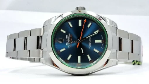Superb Replica Rolex Milgauss 116400gv Automatic Movement 40mm Steel Case Watch - Image 6