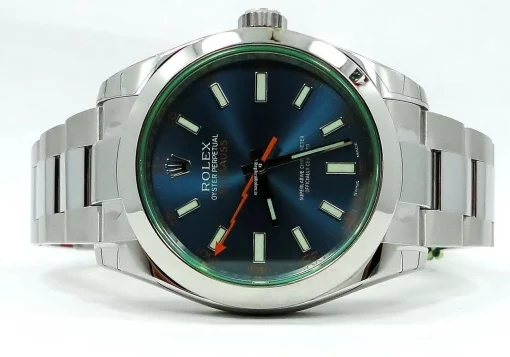 Superb Replica Rolex Milgauss 116400gv Automatic Movement 40mm Steel Case Watch - Image 7