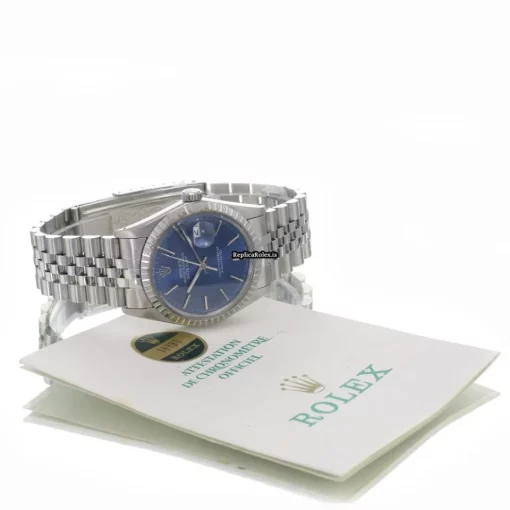Lovely Replica Rolex Datejust 16030 Caliber 3035 Automatic Movement 36x44mm Steel Case Mens/unisex Watch - Image 2