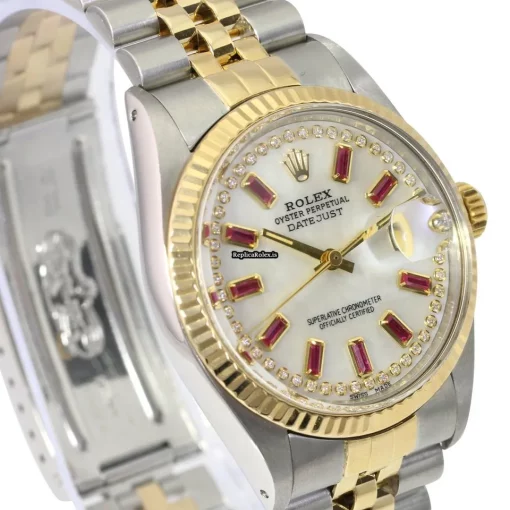 Great Replica Rolex Datejust 16233 Caliber 3035 Automatic Movement 36mm Gold/steel Case Mens/unisex Watch - Image 2