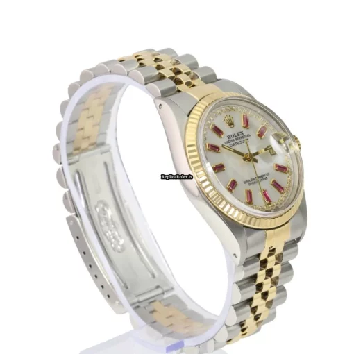 Great Replica Rolex Datejust 16233 Caliber 3035 Automatic Movement 36mm Gold/steel Case Mens/unisex Watch - Image 6