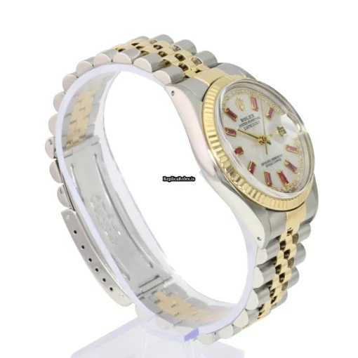 Great Replica Rolex Datejust 16233 Caliber 3035 Automatic Movement 36mm Gold/steel Case Mens/unisex Watch - Image 7