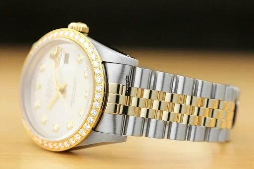 Luxury Fake Rolex Datejust 16233 Caliber 3135 Automatic Movement 36mm Steel Case Mens/unisex Watch - Image 4