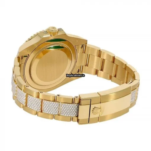 Design Fake Rolex Gmt-master II 116758sa Automatic Movement 40mm Yellow Gold Case Mens/unisex Watch - Image 4