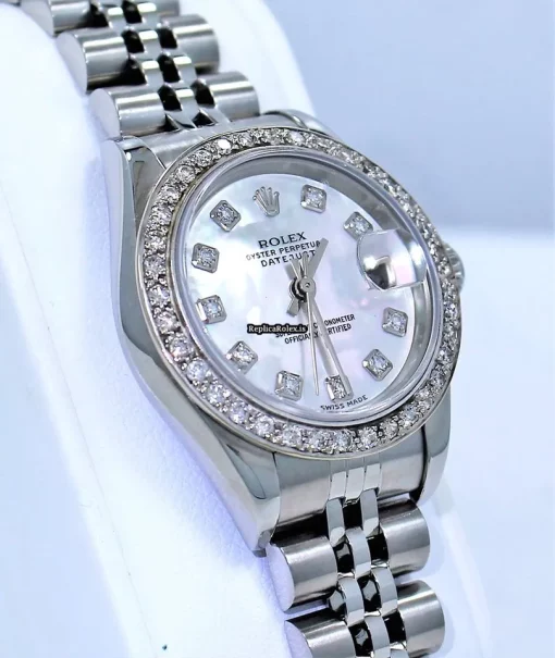 Nice Replica Rolex Oyster Perpetual Lady Date 79160 Automatic Movement 26mm Steel Case Womens Watch